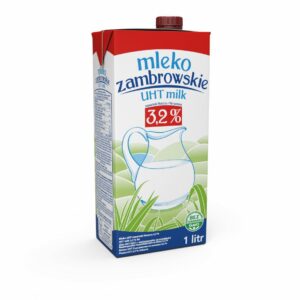 N MLEKO UHT ZAMBROWSKIE 3,2% 1L/12