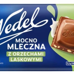 WEDEL CZEK.80G MOCNO MLECZNA Z ORZECHAMI /22
