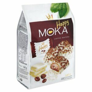 FLIS HAPPY MOKA 140G/10 COFFEE WAFERS