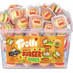 G ŻELKI TROLLI MINI BURGER 600G/60SZT "140"