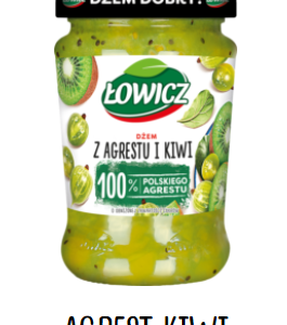 ŁOWICZ DŻEM AGREST-KIWI 280G N/S /8