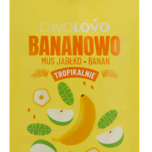 OWOLOVO MUS JABŁKOWO-BANANOWY 200G/16