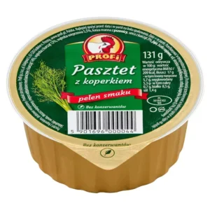 PASZTET DROBIOWY Z KOPERKIEM 131G PROFI