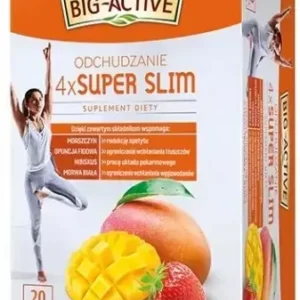 BIG ACTIVE SUPL DIETY 4 X SUPER SLIM 20T/12