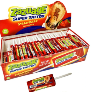 G LIZAK ZAZUAGE Z TATUAŻEM STRAWBERRY 10G/50 "57"