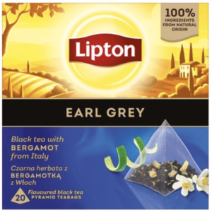 LIPTON EX 20SZT- BLACK EARL GREY 34G /12 piram