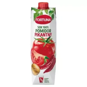 FORTUNA SOK 1L POMIDOROWY PIKANTNY/12 karton