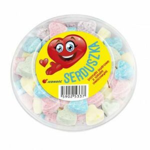 JEDNOŚĆ PASTYLKI OWOCOWE SERCA 120G/5