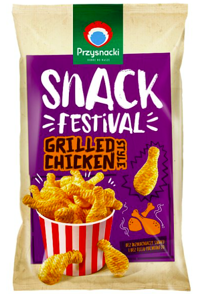 FELIX PRAŻYNKI SNACK FESTIVAL GRILLED CHICKEN 100G/10