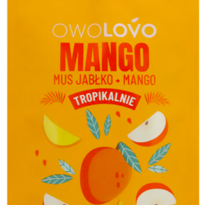 OWOLOVO MUS JABŁKO-brzoskwinia jagoda kamczacka