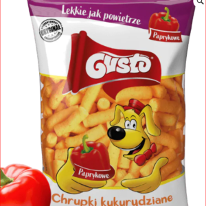 CHRUPKI GUSTO KUKURYDZIANE 100G PAPRYKOWE/18